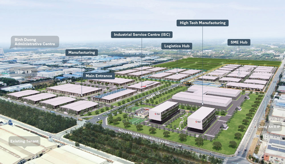 Dự án khu công nghiệp Bình Dương Industrial Park