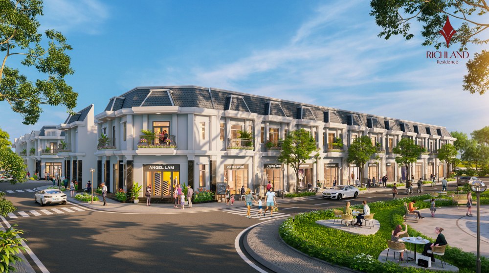 Richland Residence – Sở hữu kiến trúc mang đậm phong cách châu Âu